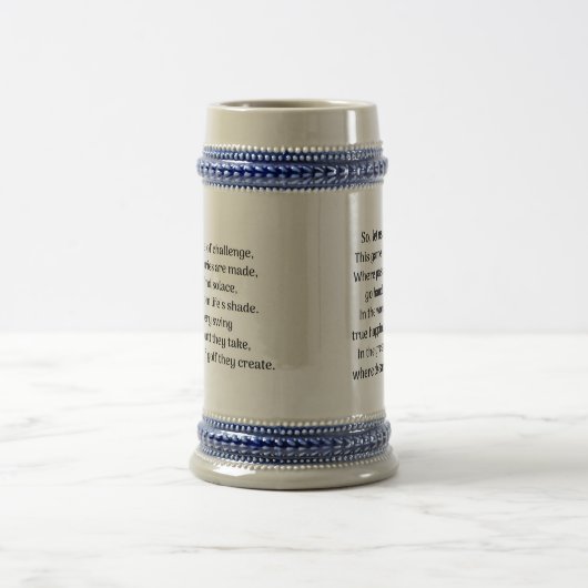 Golfer's Nervenkitzel Bierglas (Mittel)