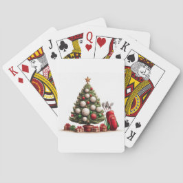 Golfers Poker "Weihnachtskarten" Spielkarten