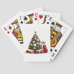 Golfers Poker "Weihnachtskarten" Spielkarten