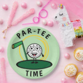 Golfers pro T-Shirt Pappteller (Party)