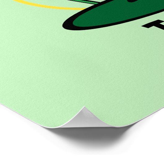 Golfers pro T-Shirt Poster (Ecke)