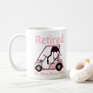 Golfer's Retirement Geschenk Kaffeetasse