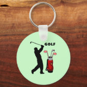 Golfers Schlüsselanhänger (Vorderseite)