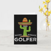 Golfers Spaß Unglaublich witzig Golfing Joke Funny Karte (Gelbe Blume)