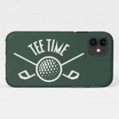 Golfers T-Shirt Time Case-Mate iPhone Hülle (Rückseite (Horizontal))