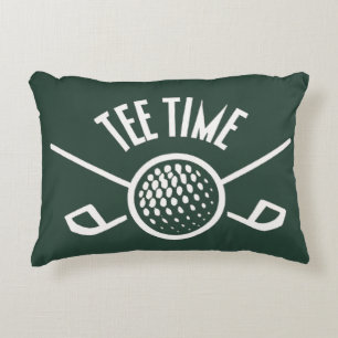 Golfers T-Shirt Time Dekokissen