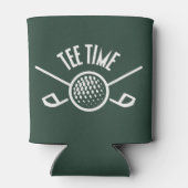 Golfers T-Shirt Time Dosenkühler (Rückseite)