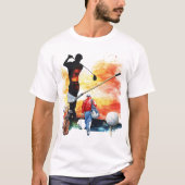 Golfers T-Shirt Time Men Basic T - Shirt (Vorderseite)
