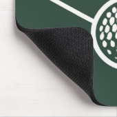 Golfers T-Shirt Time Mousepad (Ecke)