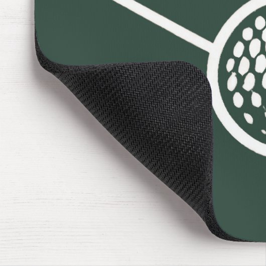 Golfers T-Shirt Time Mousepad (Ecke)