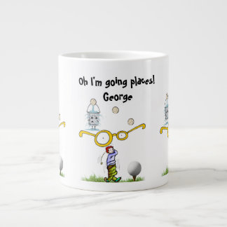 Golfers Tasse, Oh, ich gehe hin! Jumbo-Tasse