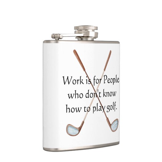 Golfers Vinyl-Wrapped Flask Flachmann (Rechts)