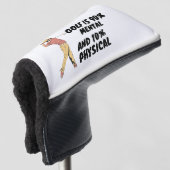 Golfers-Zitate Golf Headcover (3/4 Vorderseite)