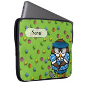 Golferuhu Laptopschutzhülle (Vorne Rechts)