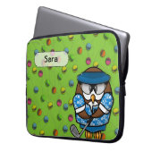 Golferuhu Laptopschutzhülle (Vorderseite Links)