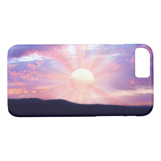 Golffanatiker Case-Mate iPhone Hülle (Rückseite (Horizontal))