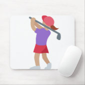 golffemal mousepad (Mit Mouse)