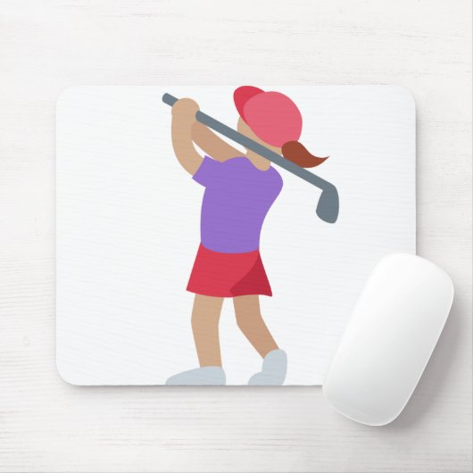 golffemal mousepad (Mit Mouse)