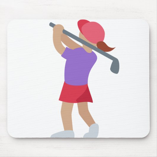 golffemal mousepad (Vorne)