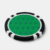 Golfflagge Pokerchips (Einzeln)