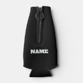 Golfflasche cooler mit Handicap Nummer Flaschenkühler (Rückseite)