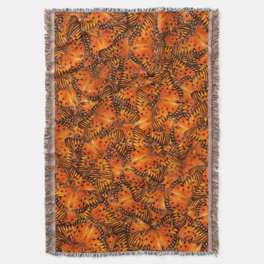Golffritille oder Passionsschmetterlinge, orange Decke (Vorderseite Vertikal)