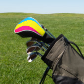 Golfgemeinschaft Pansexual Flag & Pride Liebe /LGB Golf Headcover (In SItu)