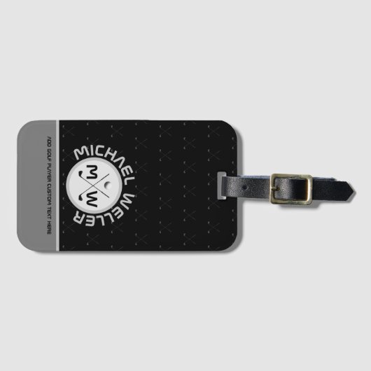 Golfgepäck Gepäckanhänger (Vorderseite (Horizontal))