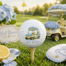 Golfgeschenk für Damen Florale Golfbälle