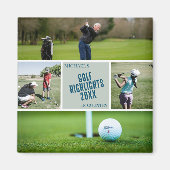 Golfgeschenk für Foto-Magnet Magnet (Vorne)