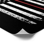 Golfgeschenk für Männer, amerikanisches Flag Golf  Poster (Ecke)