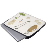 Golfgeschenke für Golfer Laptopschutzhülle (Vorne Knopf)