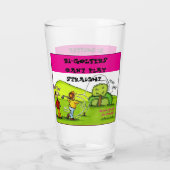 Golfglas Glas (Rückseite)