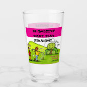 Golfglas Glas (Vorderseite)