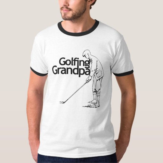 Golfgroßvater T-Shirt (Vorderseite)