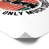 Golfgroßvater wie ein normaler Großvater (2) Poster (Ecke)