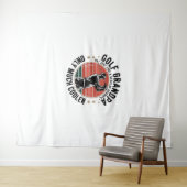 Golfgroßvater wie ein normaler Großvater (2) Wandteppich (Beispiel (Horizontal))