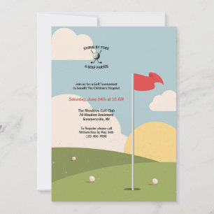 Golfgrüns Einladung
