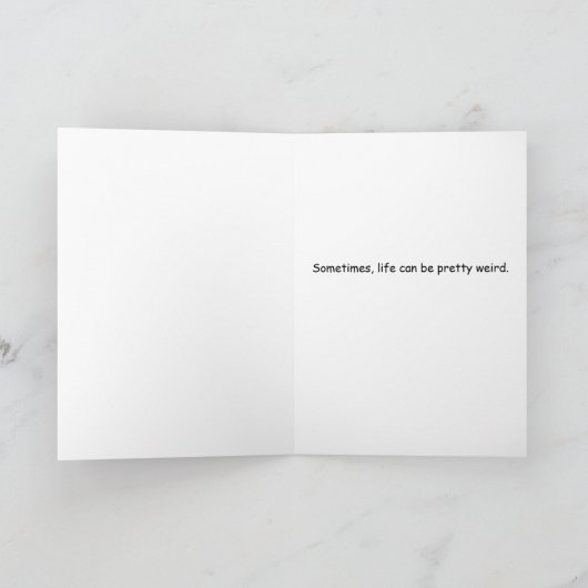 Golfgrüßkarte Karte (Innenseite)