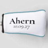 Golfhandschuh für den Bräutigam Golf Headcover (Vorderseite)