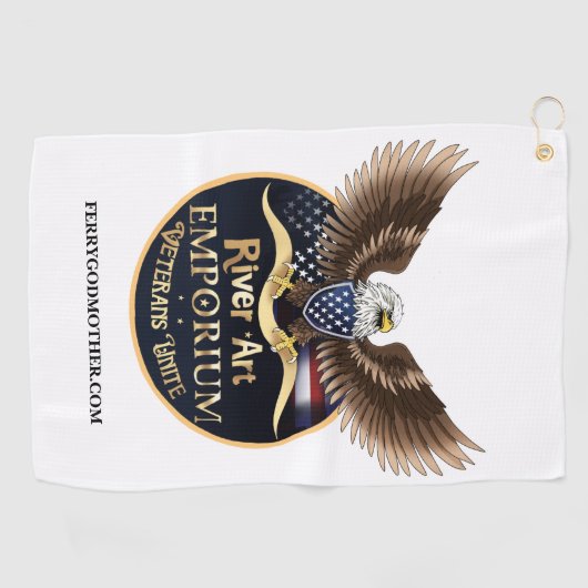 Golfhandtuch (Horizontal)