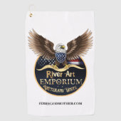 Golfhandtuch (Vorderseite)