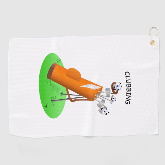 Golfhandtuch (Horizontal)