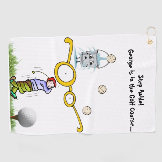 Golfhandtuch (Horizontal)