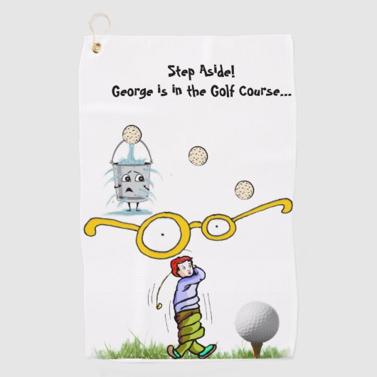 Golfhandtuch (Vorderseite)