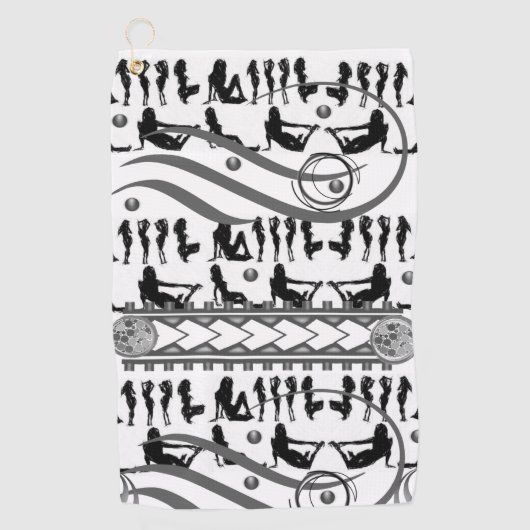 Golfhandtuch (Vorderseite)