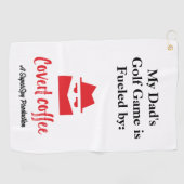 Golfhandtuch (Horizontal)