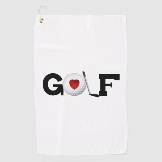 Golfhandtuch (Vorderseite)