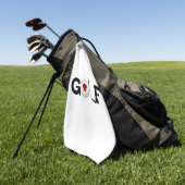 Golfhandtuch (Gras)