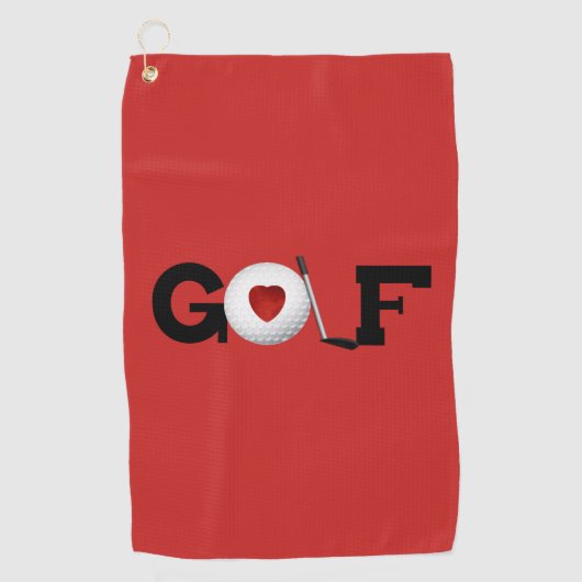 Golfhandtuch (Vorderseite)